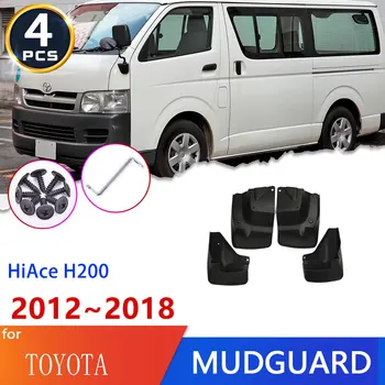 Toyota HiAce H200 2012~2018 Magas Fender Sárfogó Mudflaps Mudguards Sárfogó Splash Sárvédő Őrök Tartozékok 2013 2014