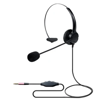 C típus USD Vezetékes Fülhallgató Fülhallgató zajcsökkentő Mikrofon XD018 Gamer Üzleti videohívás Találkozó Fitness Sport Fejhallgató