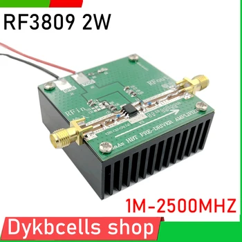 RF3809 1MZH-25000 MHz 2W felfüggesztett lineáris nagyfrekvenciás erősítő 2,4 GHz-es WIFI magas frekvenciájú áram 433 mhz-es UHF-VHF FM rádió