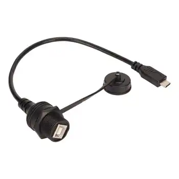 C típusú USB-B Kábel Vízálló Beágyazott Telepítés Hosszabbító Kábel Nyomtató Autók, Hajók, Jachtok, Nyomtató Kellékek