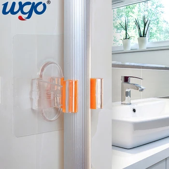 Wgo falra szerelt mop jogosultja szervezők mosható vész nyoma öntapadó tároló állvány seprű akasztó horgok fürdőszoba konyha