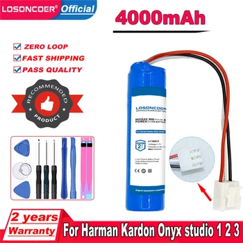 4000mAh LI11B001F Akkumulátor Harman Kardon Onyx stúdió 1,Onyx Stúdió 2 & 3 Hangszóró LC18650 Akkumulátor