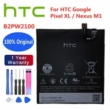 Magas Minőségű HTC B2PW2100 3450mAh Akkumulátort, hogy A HTC Google Nexus Pixel XL / Nexus M1 Okos Mobiltelefon Csere Akkumulátor