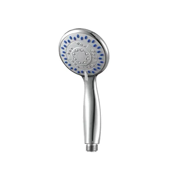 Ezüst Színű Króm zuhanyfej 3 Mód Funkció Spray Anti-vízkő Univerzális Kézi Haza Fürdőszoba víztakarékos Accessor