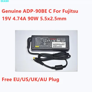 Valódi ADP-90BE C 19V 4.74 EGY 90W A13-090P1A FMV-AC343A FMV-AC343B AC Adapter Fujitsu LIMITED Laptop, Tápegység Töltő