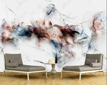 beibehang Egyedi cucc de parede 3d modern Kínai absztrakt tinta mossa táj TV hálószoba, nappali háttérképet