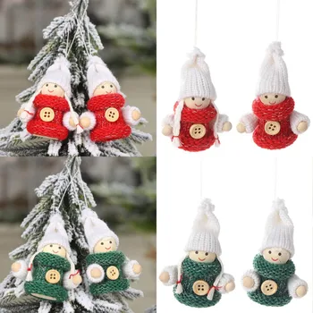 Karácsonyi Deco Karácsonyi Mini Gnome Arctalan Erdő Öreg Baba Medál 2023 Boldog Karácsonyt Natal Noel Karácsonyi Dekoráció Navidad #50g