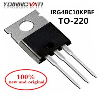  10DB IRG4BC10K IRG4BC10KPBF T0-220 Egyenirányító IGBT-tranzisztoros 600V 5A 100% új, eredeti