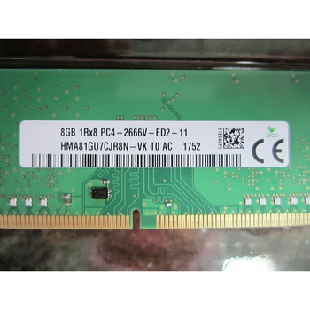 Az SK Hynix RAM HMA81GU7CJR8N-VK 8G 8GB 1RX8 PC4-2666V ECC Memória UDIMM