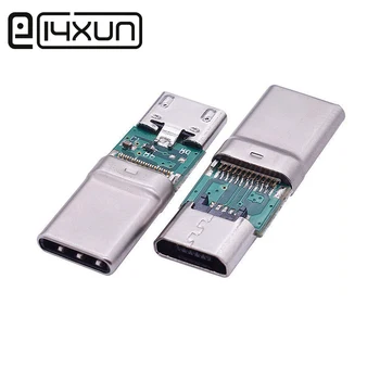 EClyxun C Típusú 3.1 Micro USB 5Pin Csatlakozó C-Típusú Gyors Töltés Mobil Telefon egyetemes Android telefon Töltő Adapter