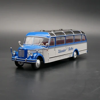 1:43 Méretarányú Német Busz Borward Bo 4000 1952 Alufelni Autó Modell Gyűjtemény, Díszek, Ajándéktárgyak Fém Játékokat, Ünnep, Ajándék Raktáron