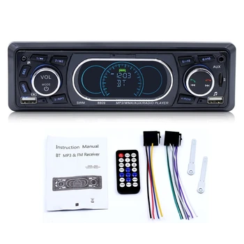 Autó SUV-LCD Digitális Kijelző 12V FM MP3-Lejátszó Bluetooth-compatibe USB-Auto Hifi-Audio-Sztereó-dash Rádió-Elektronika J60F