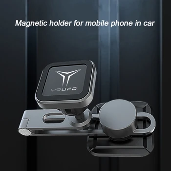 Magsafe Mágneses Autó, Telefon tulajdonosa Mögött Képernyő Mobil Állvány Mágneses Telefon Támogatja a Tesla Model 3Y Rejtett Konzol