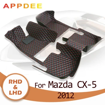 APPDEE Autó szőnyeg a Mazda CX-5 CX5 2012 Egyéni auto láb Párna autó szőnyeg fedél