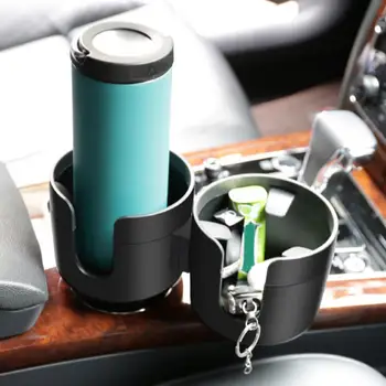 2 az 1-es Autó Italt Kupa palacktartó Bővítő Adapter Slip-bizonyíték Autó Teherautó Italt Csésze Víz Üveg birtokosa a Víz Üveg Hamutartó