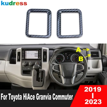 Toyota HiAce Granvia Ingázó 2019-2021 2022 2023 Szén-Autók Légkondicionáló Ventillátor Aljzat Fedelét, Trim Belső Kiegészítők
