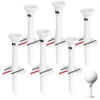 Az új Golf Pólók 6db/csomag Golf Multi-Funkcionális Labdát Körmök Golf Labdát tartó Anti-Slip Műanyag Golf Pólók Golf-Tartozékok